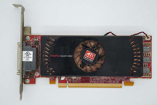 ATI FirePro Multi-View 2450 512MB 显示卡（ATI FirePro 2450芯片）KF